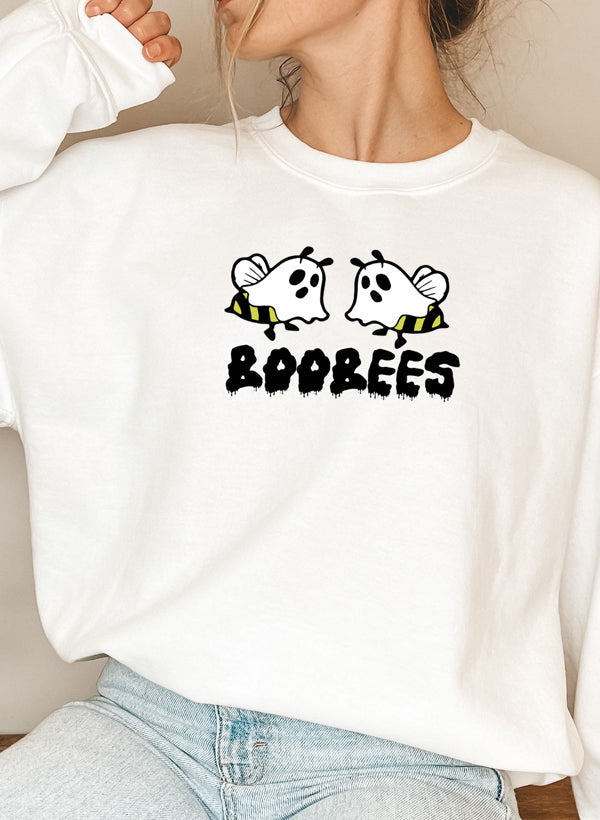 Boobees Sweat Shirt shopmerchmallow Virgin Teez - Black Hoodie