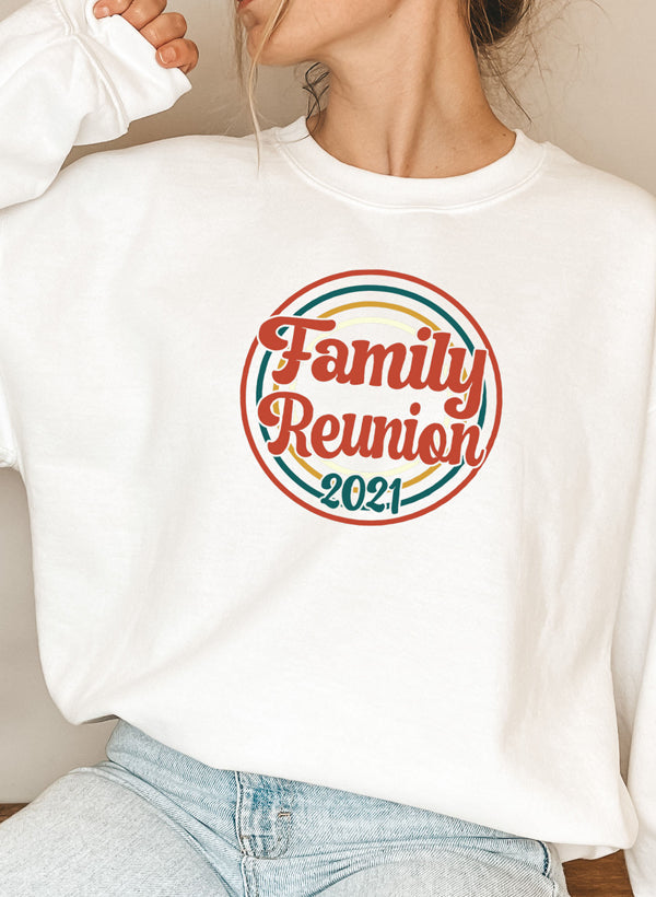 Family Reunion 2021 Sweat Shirt shopmerchmallow Virgin Teez - Black Hoodie