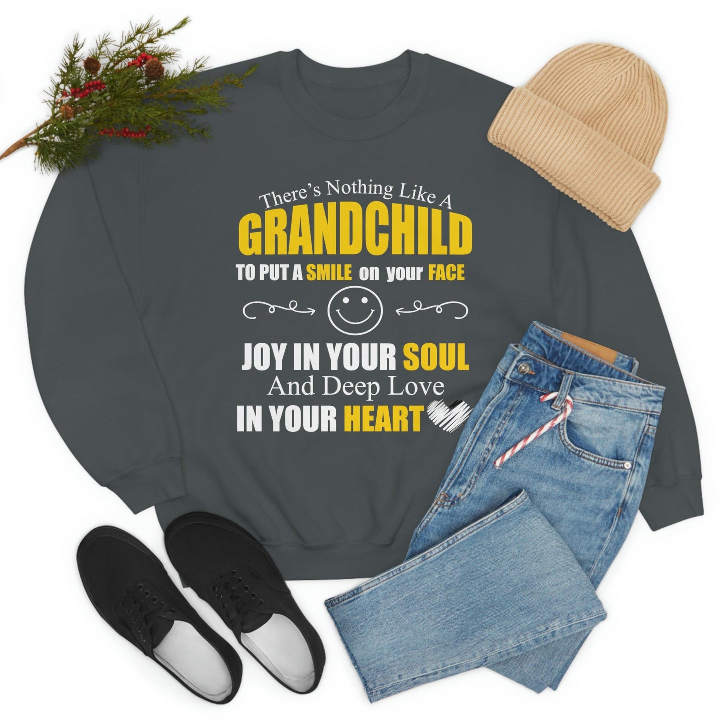 There's Nothing Like A Grandchild Sweat Shirt shopmerchmallow There's Nothing Like A Grandchild Sweat Shirt