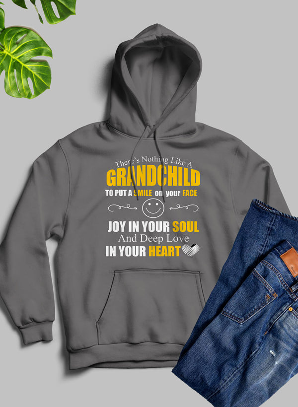 There's Nothing Like A Grandchild Hoodie shopmerchmallow Virgin Teez - Black Hoodie