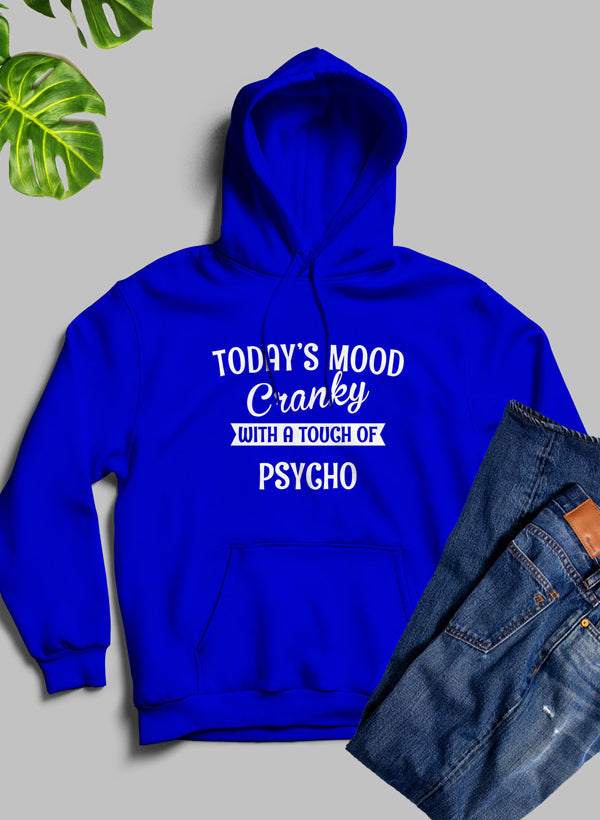 Todays Good Mood With A TOUCH Hoodie shopmerchmallow Virgin Teez - Black Hoodie