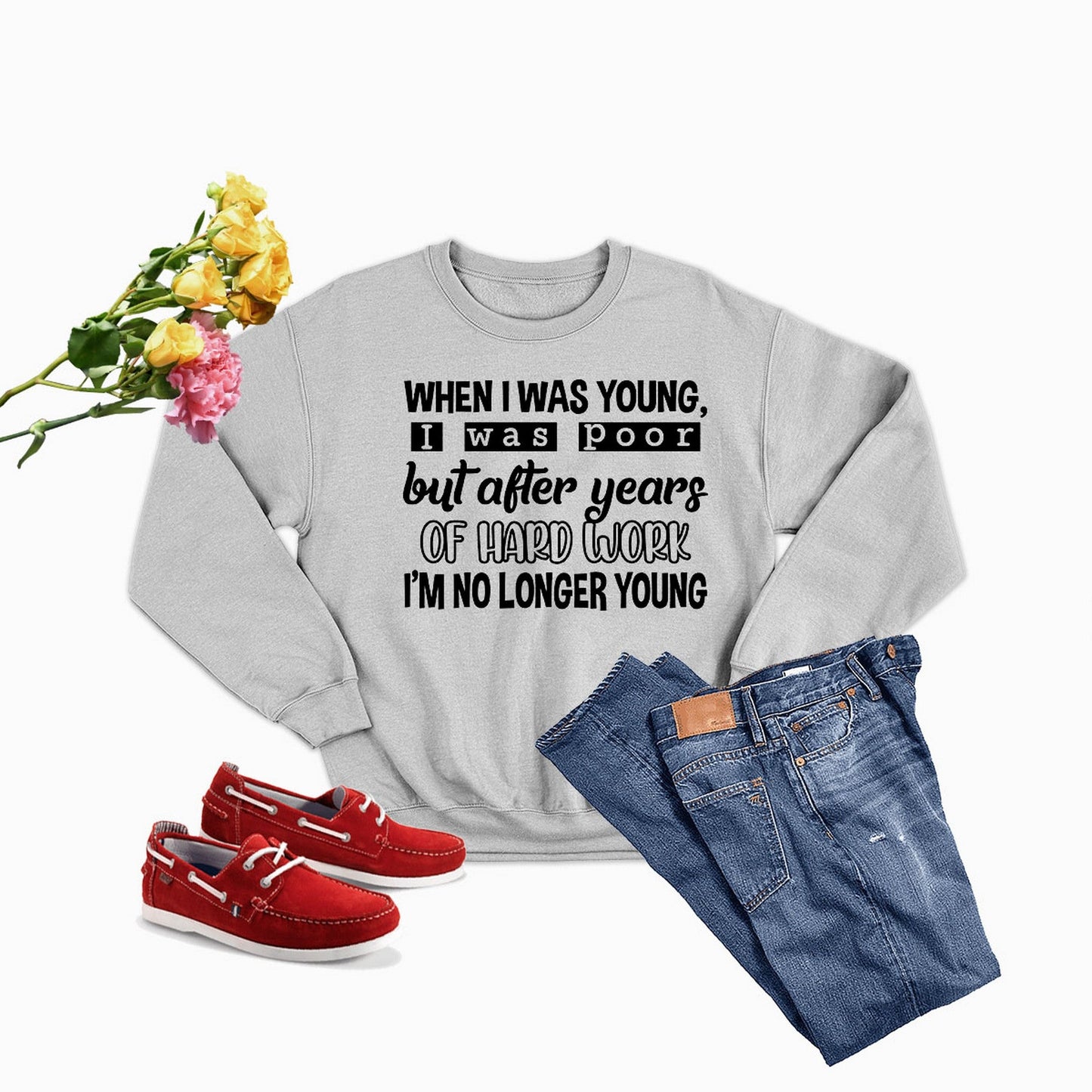 When I Was Young Sweat Shirt shopmerchmallow When I Was Young Sweat Shirt