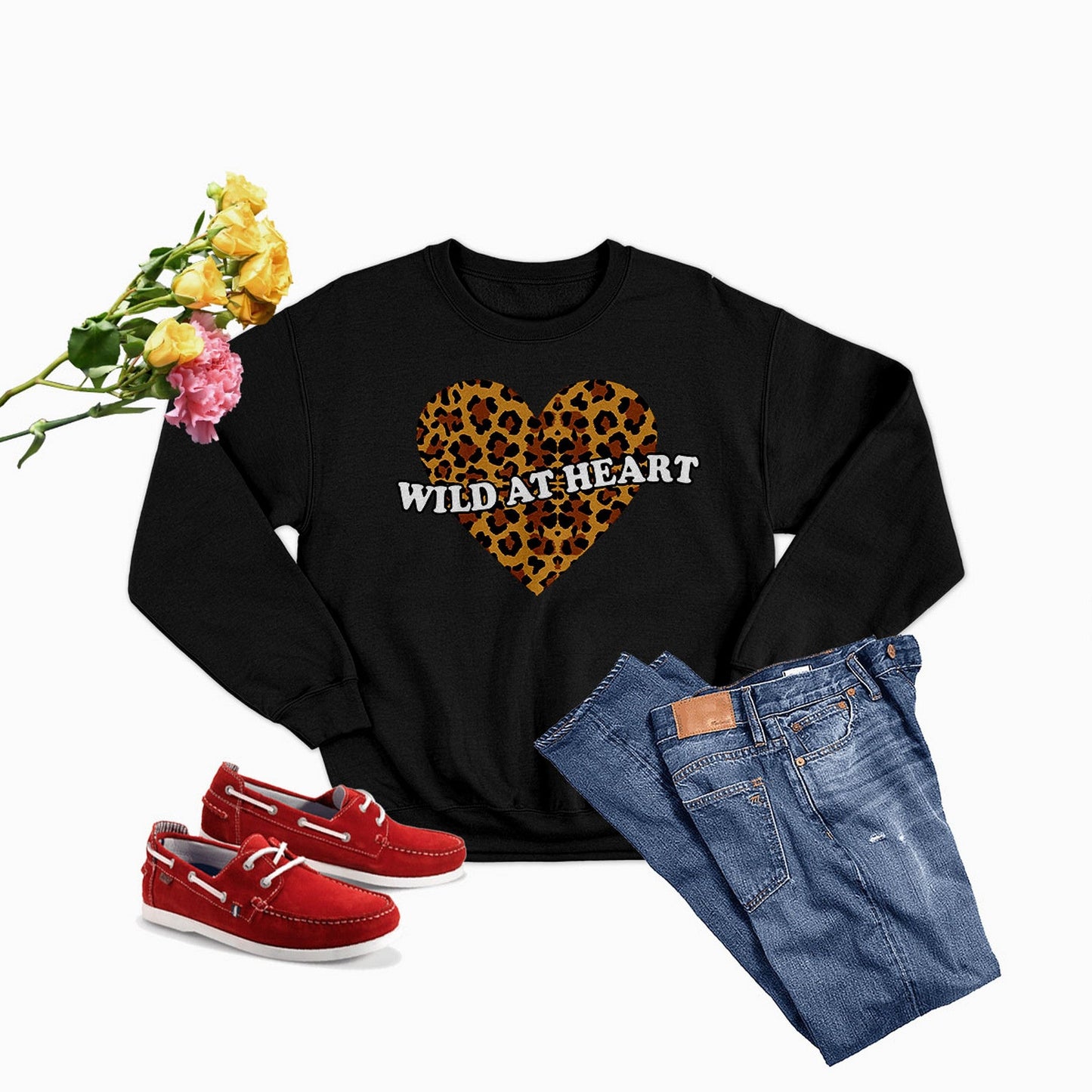 Wild At Heart Sweat Shirt shopmerchmallow Wild At Heart Sweat Shirt
