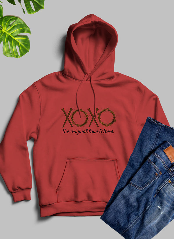 XOXO Hoodie shopmerchmallow Virgin Teez - Black Hoodie