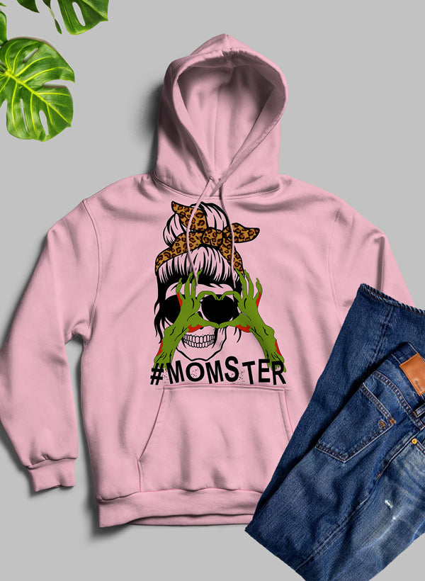 Zombie Mama Hoodie shopmerchmallow Virgin Teez - Black Hoodie