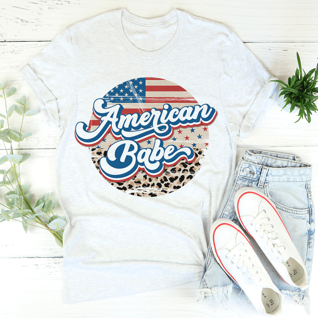 American Babe Leopard T-Shirt shopmerchmallow American Babe Leopard T-Shirt