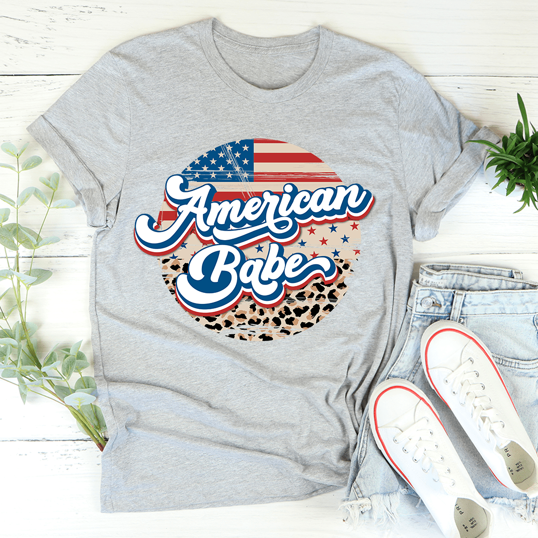 American Babe Leopard T-Shirt shopmerchmallow American Babe Leopard T-Shirt