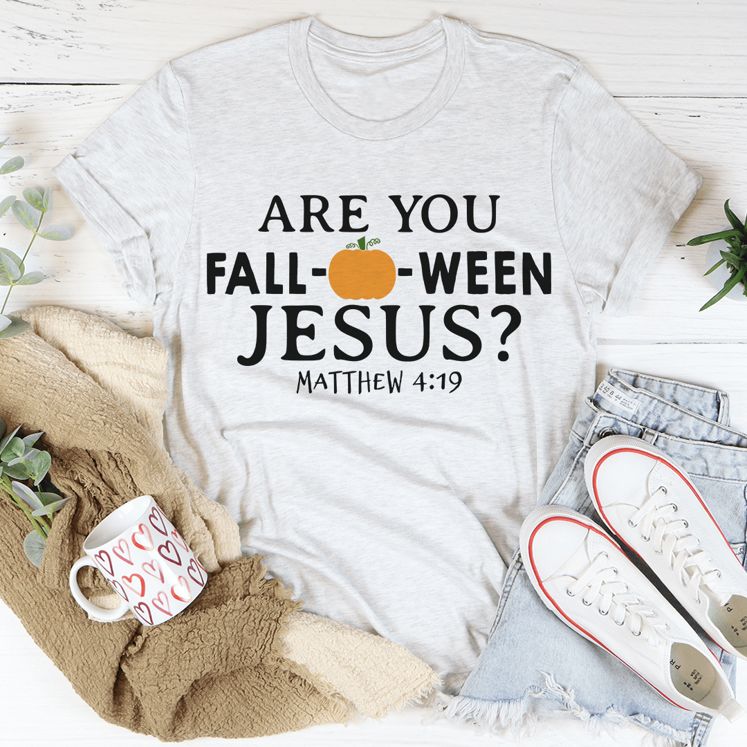 Are You Falloween Jesus T-Shirt shopmerchmallow Are You Falloween Jesus T-Shirt