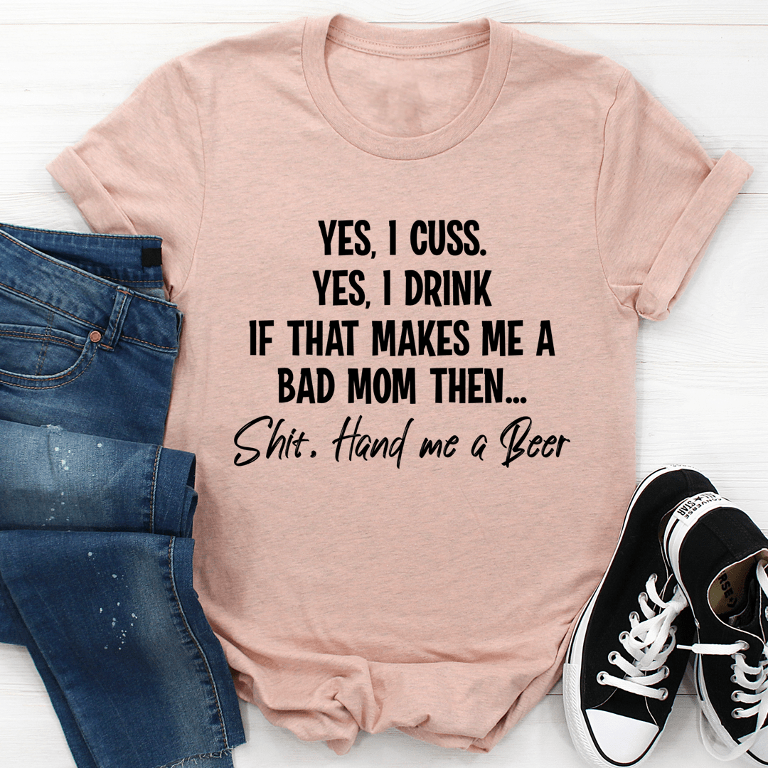 Bad Mom T-Shirt shopmerchmallow Bad Mom T-Shirt