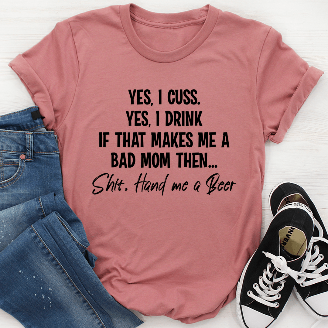 Bad Mom T-Shirt shopmerchmallow Bad Mom T-Shirt