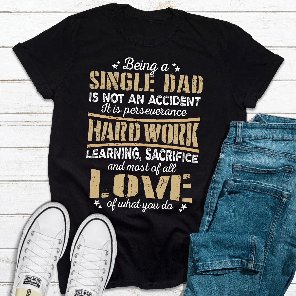 Being A Single Dad T-Shirt shopmerchmallow Being A Single Dad T-Shirt
