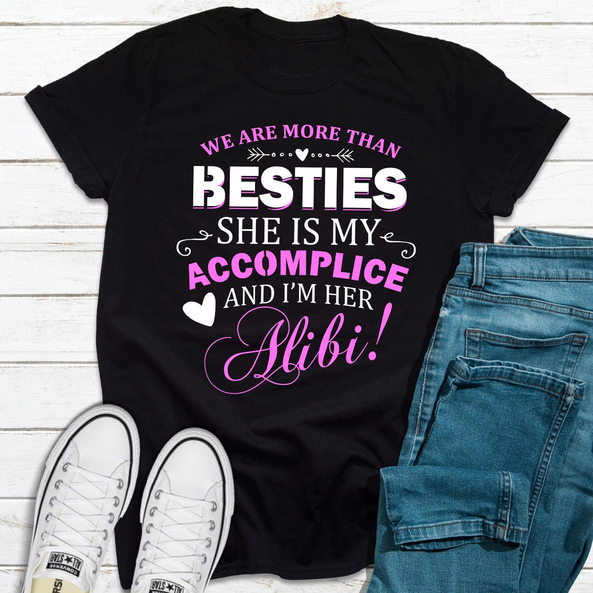 We Are More Than Besties T-Shirt shopmerchmallow We Are More Than Besties T-Shirt