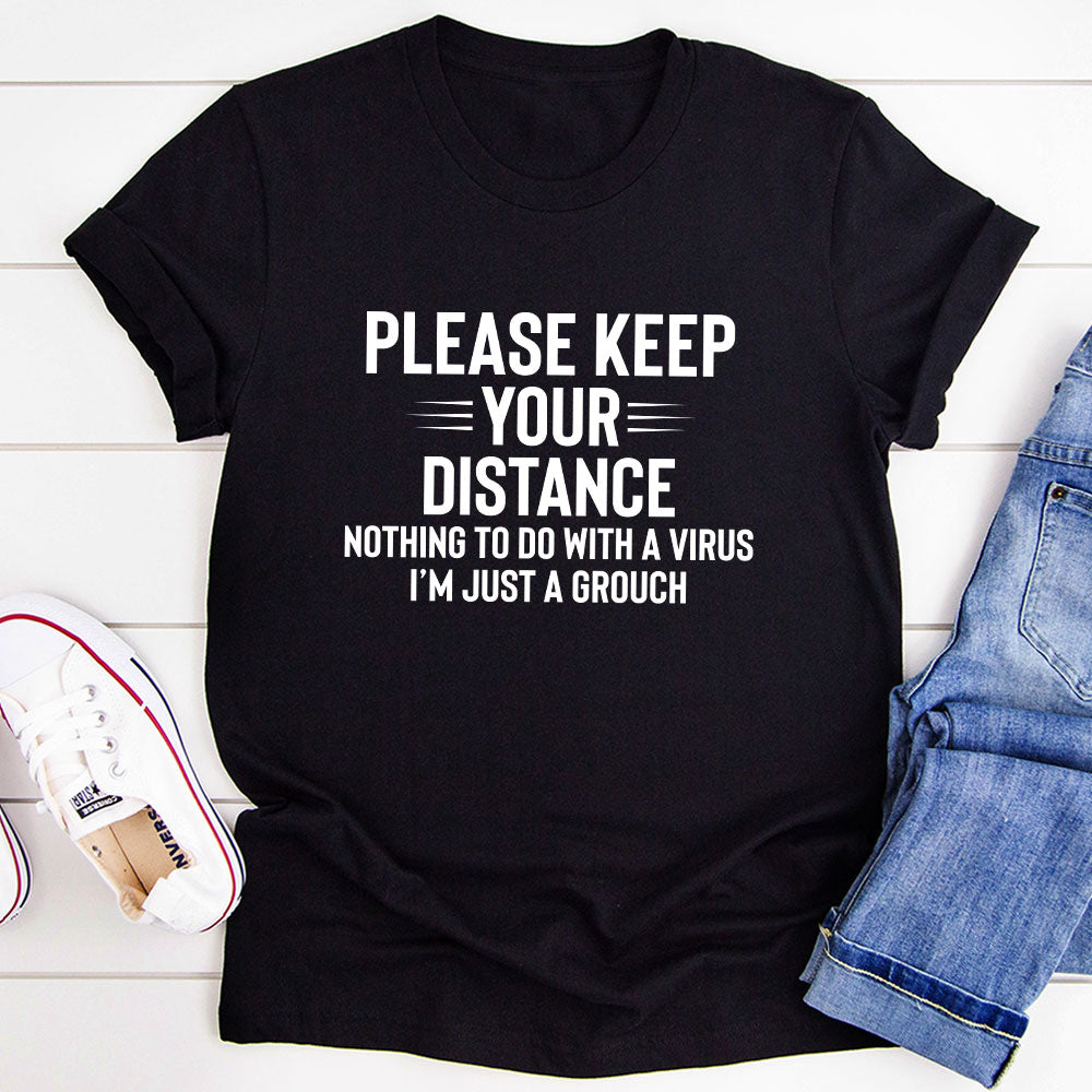 Please Keep Your Distance T-Shirt shopmerchmallow Please Keep Your Distance T-Shirt