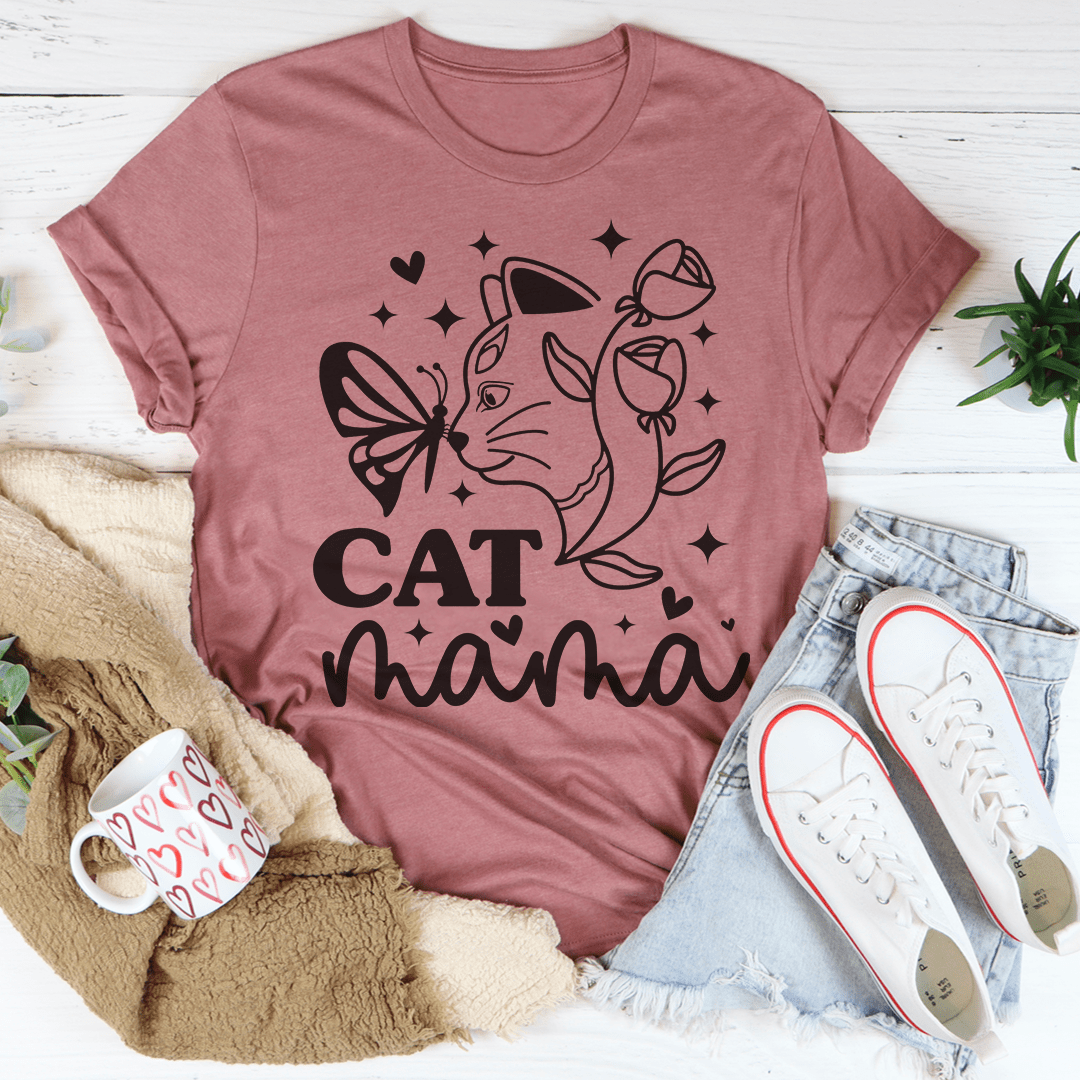 Cat Mama T-Shirt shopmerchmallow Cat Mama T-Shirt