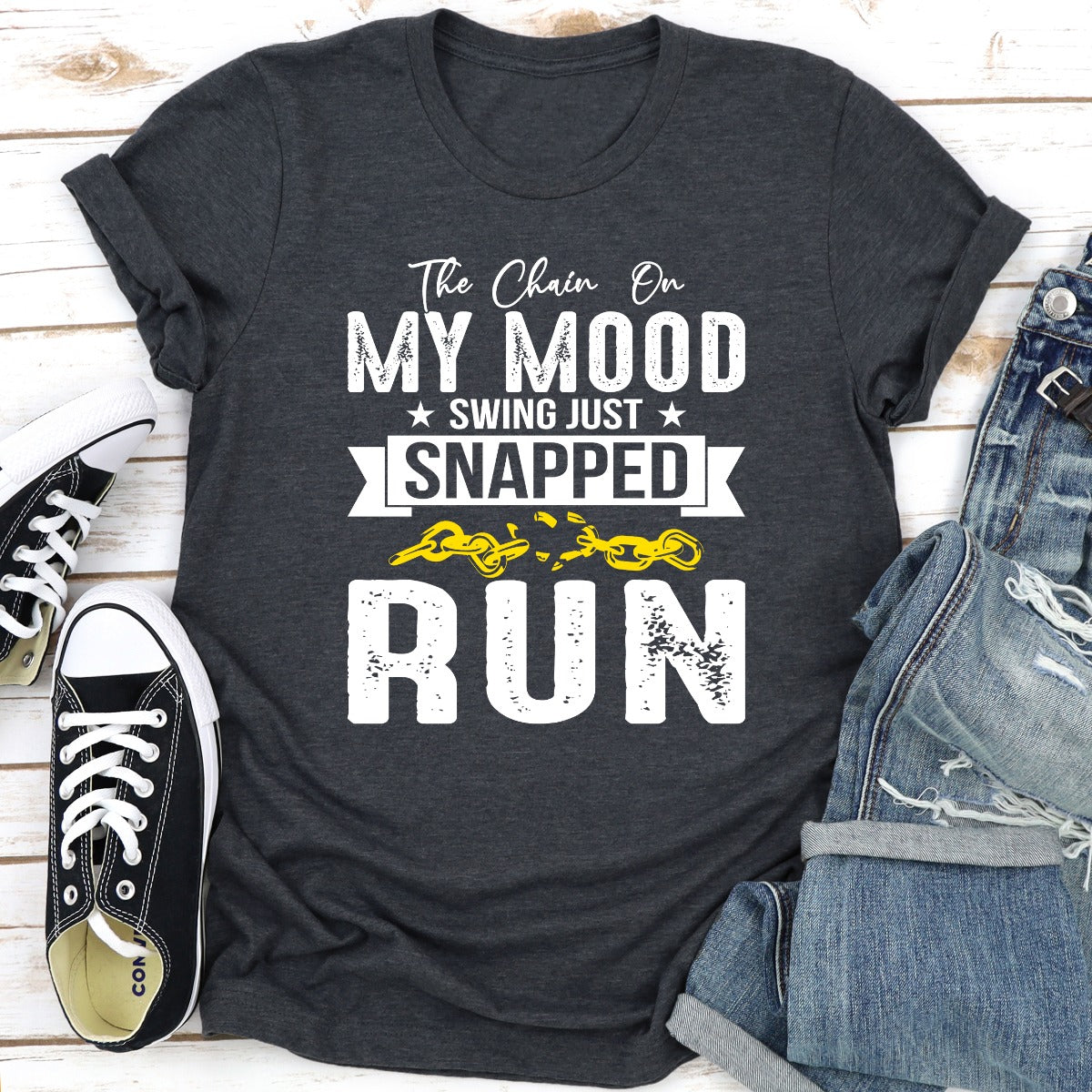 The Chain On My Mood Swing Just Snapped T-Shirt shopmerchmallow The Chain On My Mood Swing Just Snapped T-Shirt