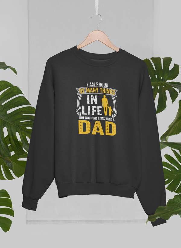 I'm Proud Of Many Things In Life Sweat Shirt shopmerchmallow Virgin Teez - Black Hoodie