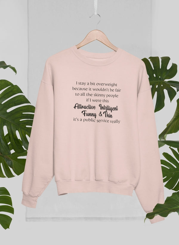 Public Service Sweat Shirt shopmerchmallow Virgin Teez - Black Hoodie