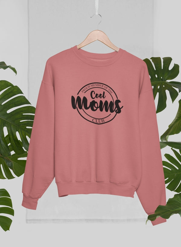 Proud Member Of The Cool Moms Club Sweat Shirt shopmerchmallow Virgin Teez - Black Hoodie
