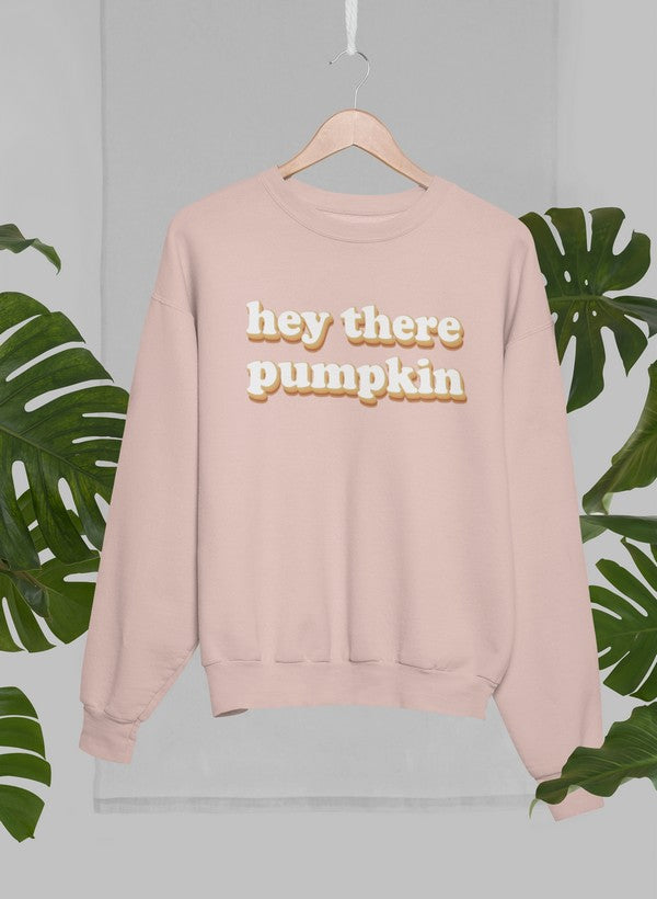 Hey There Pumpkin Sweat Shirt shopmerchmallow Virgin Teez - Black Hoodie