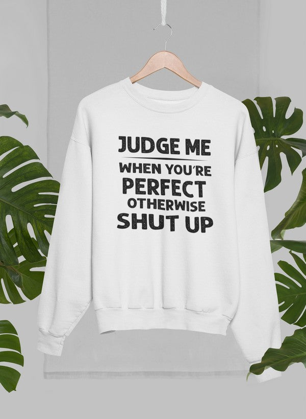 Jadgu me Sweat Shirt shopmerchmallow Virgin Teez - Black Hoodie