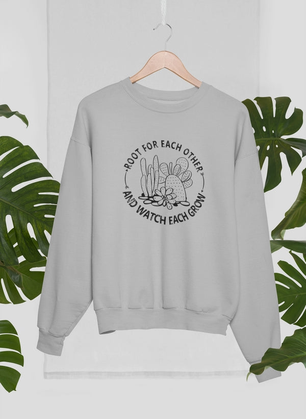 Root For Each Other Sweat Shirt shopmerchmallow Virgin Teez - Black Hoodie