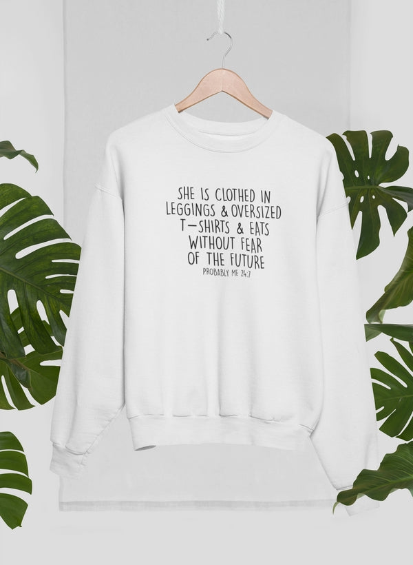 Probably Me Sweat Shirt shopmerchmallow Virgin Teez - Black Hoodie