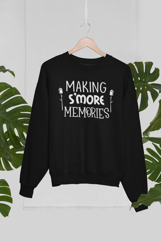 Making S'more Memories Sweat Shirt shopmerchmallow Virgin Teez - Black Hoodie