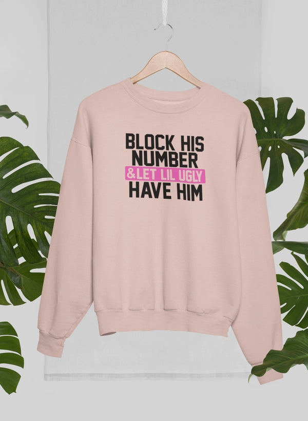 Block His Numbe Sweat Shirt shopmerchmallow Virgin Teez - Black Hoodie