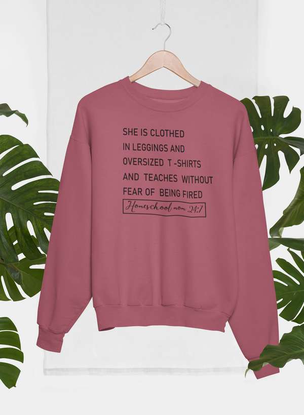 Homeschool Mom 24/7 Sweat Shirt shopmerchmallow Virgin Teez - Black Hoodie