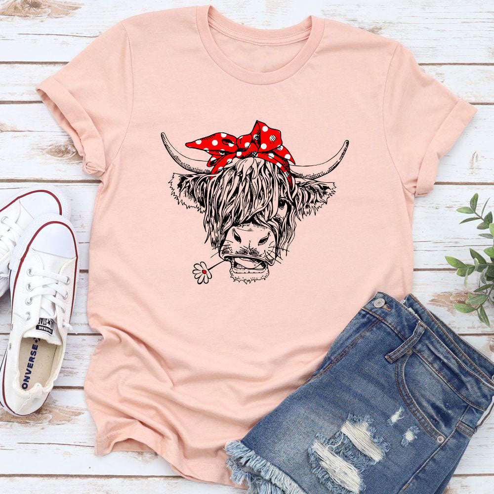 Cute Cow T-Shirt shopmerchmallow Cute Cow T-Shirt