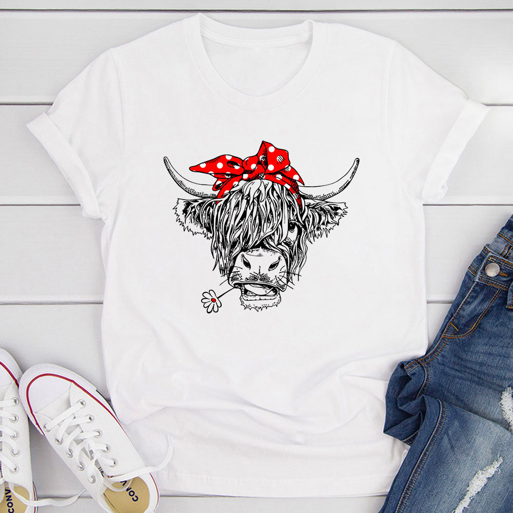 Cute Cow T-Shirt shopmerchmallow Cute Cow T-Shirt