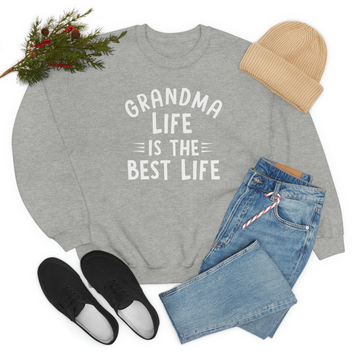 The Grandma Life Sweat Shirt shopmerchmallow The Grandma Life Sweat Shirt