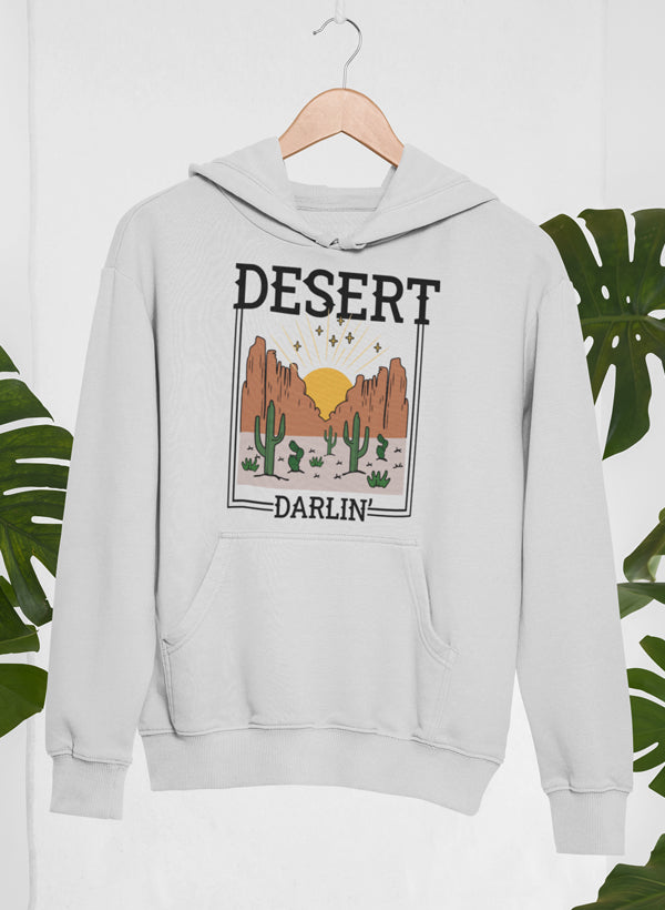 Desert Darlin' Hoodie shopmerchmallow Virgin Teez - Black Hoodie