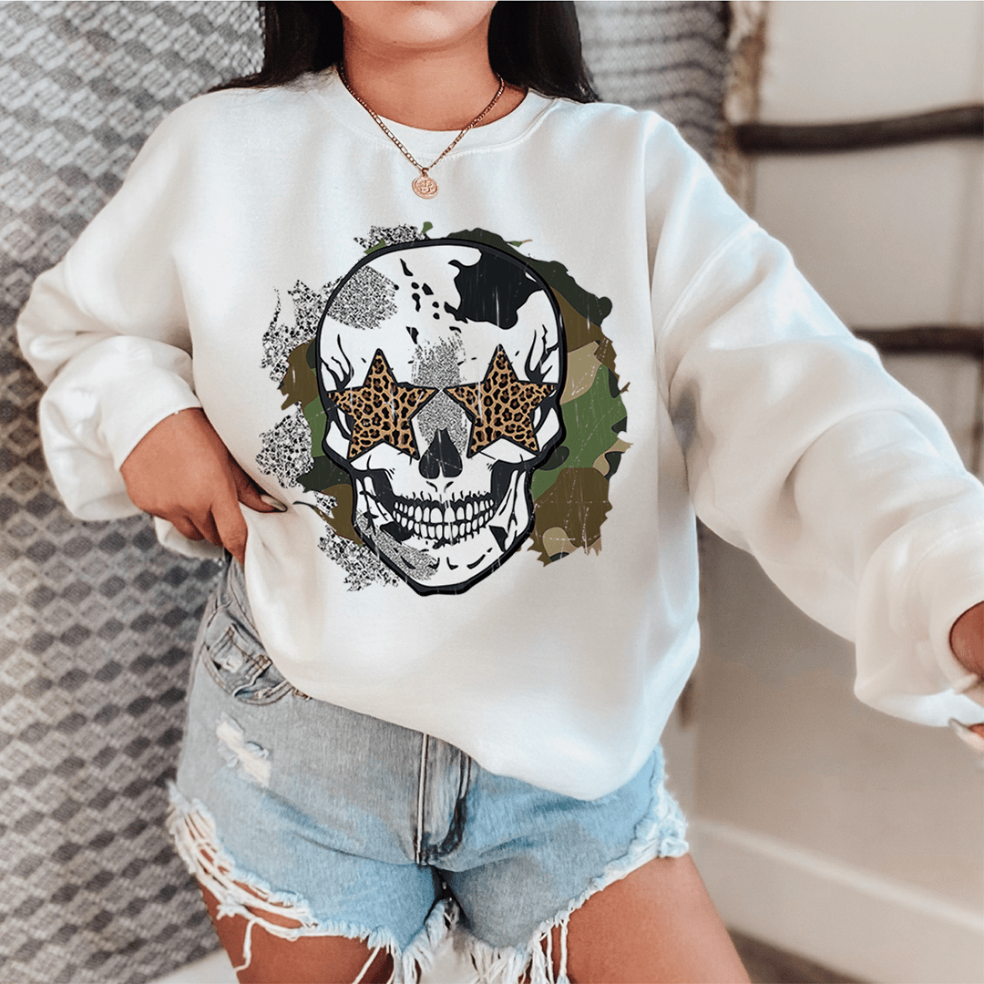 Distressed Skull shopmerchmallow Distressed Skull