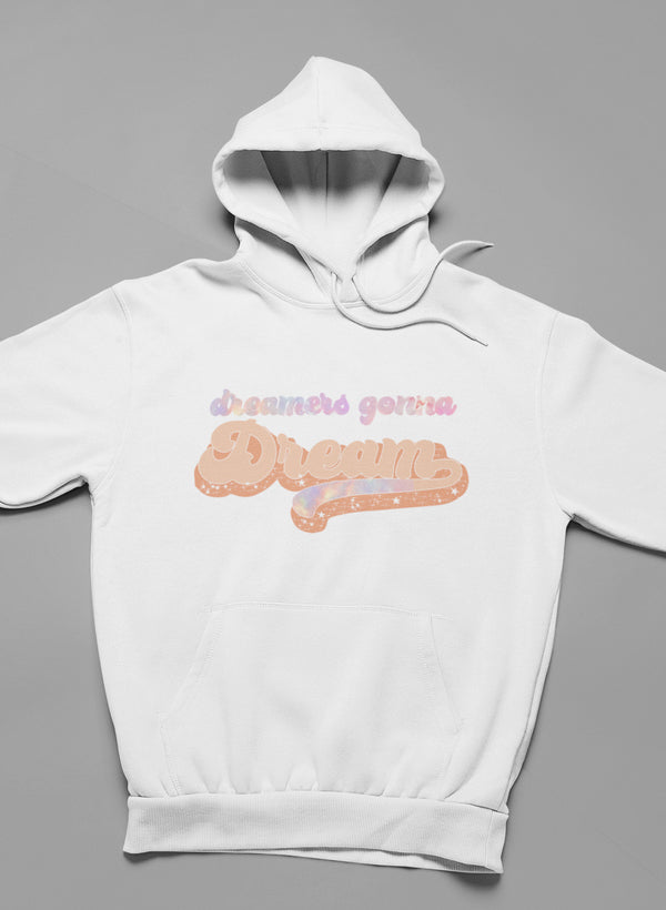 Dreamers Gonna Dream Hoodie shopmerchmallow Virgin Teez - Black Hoodie