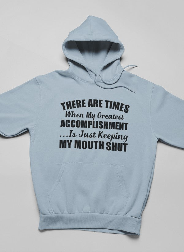 There Are Times Hoodie shopmerchmallow Virgin Teez - Black Hoodie