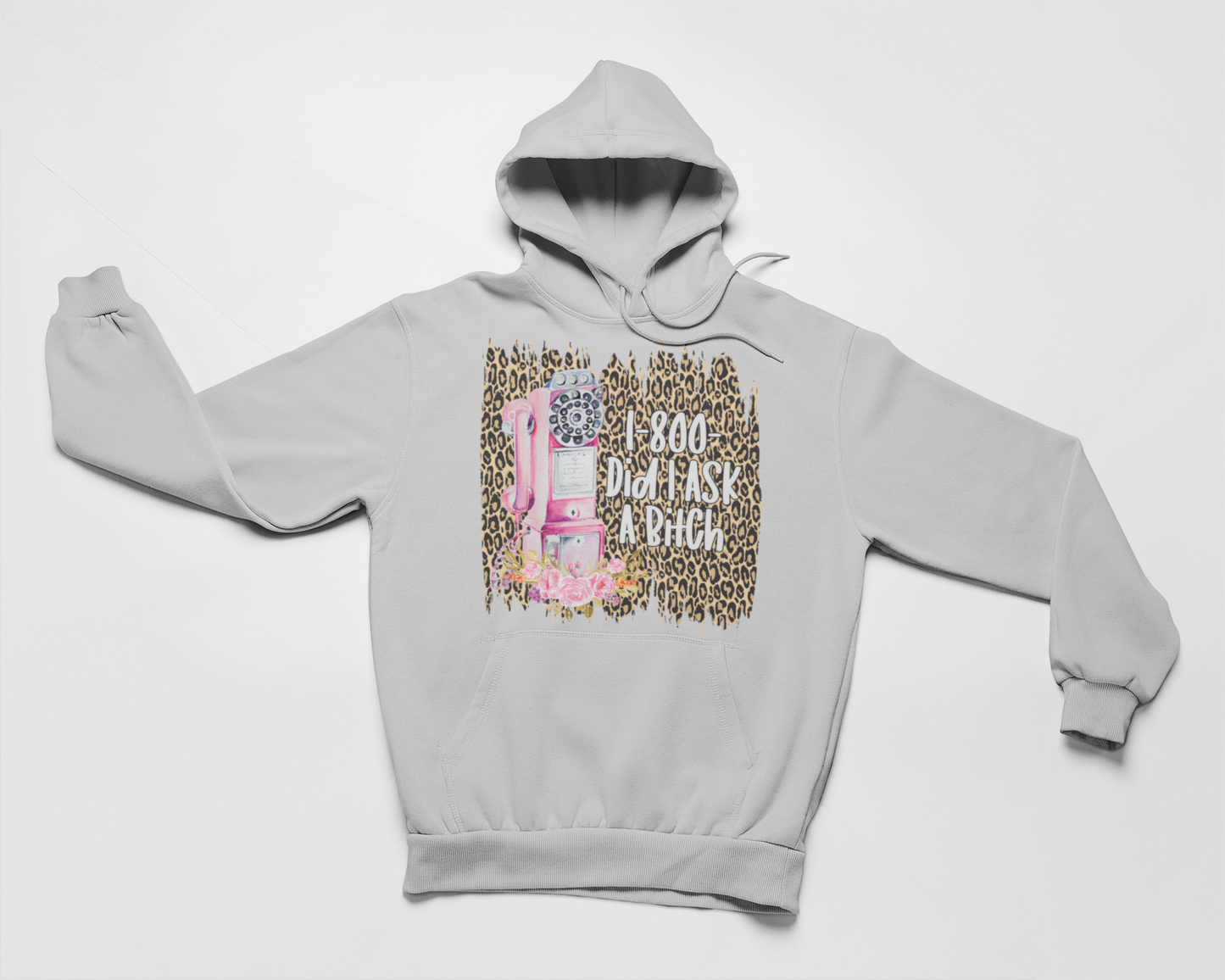 1-800 Did I Ask Hoodie shopmerchmallow Virgin Teez - Black Hoodie