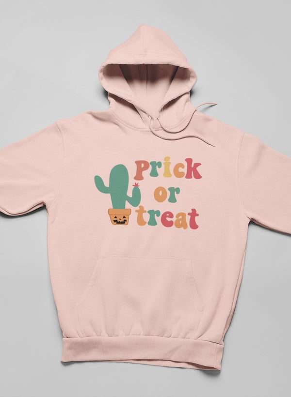 Prick Or Treat Hoodie shopmerchmallow Virgin Teez - Black Hoodie