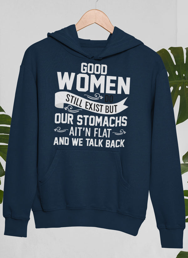 Good Women Do Still Exist Hoodie shopmerchmallow Virgin Teez - Black Hoodie