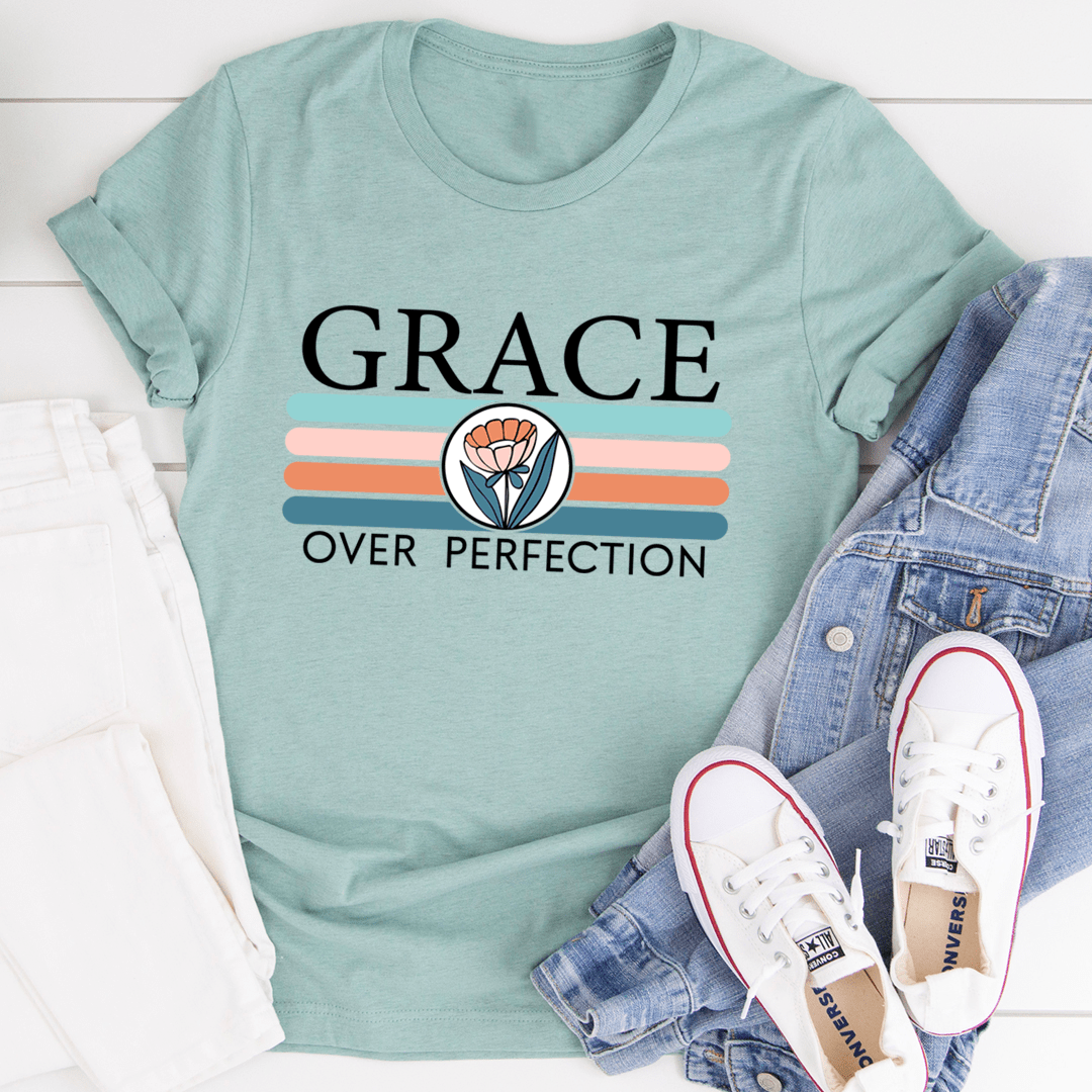 Grace Over Perfection T-Shirt shopmerchmallow Grace Over Perfection T-Shirt