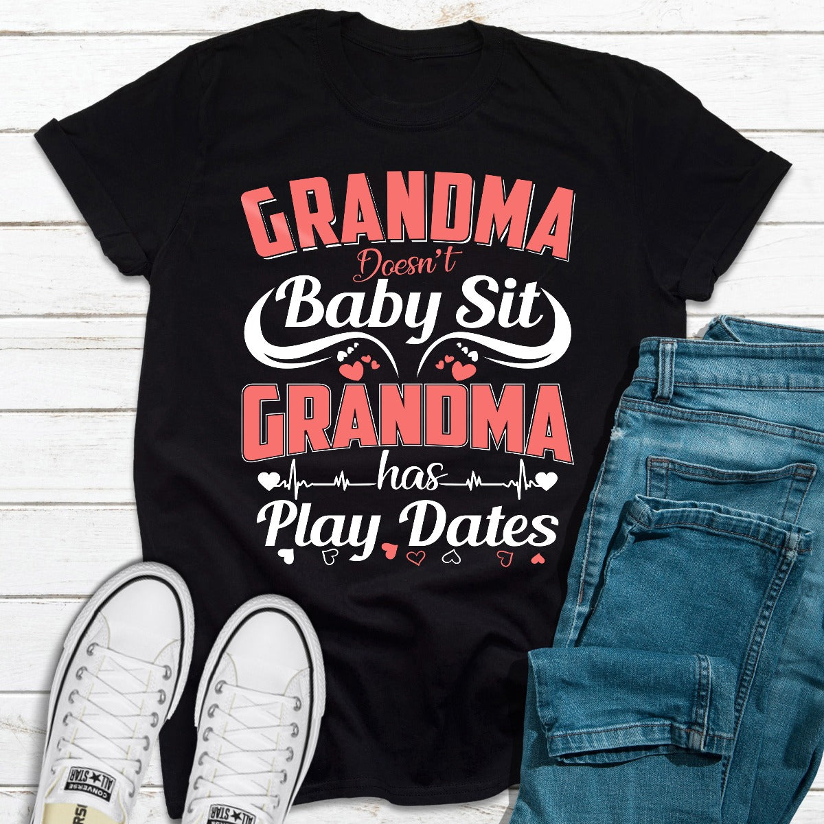 Grandma Doesn't Babysit T-Shirt shopmerchmallow Grandma Doesn't Babysit T-Shirt