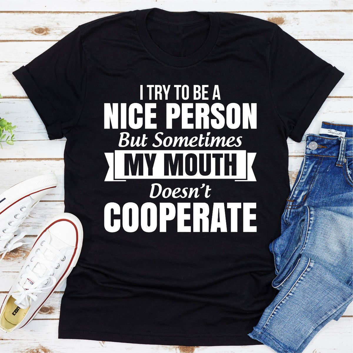 I Tried To Be A Nice Person T-Shirt shopmerchmallow I Tried To Be A Nice Person T-Shirt