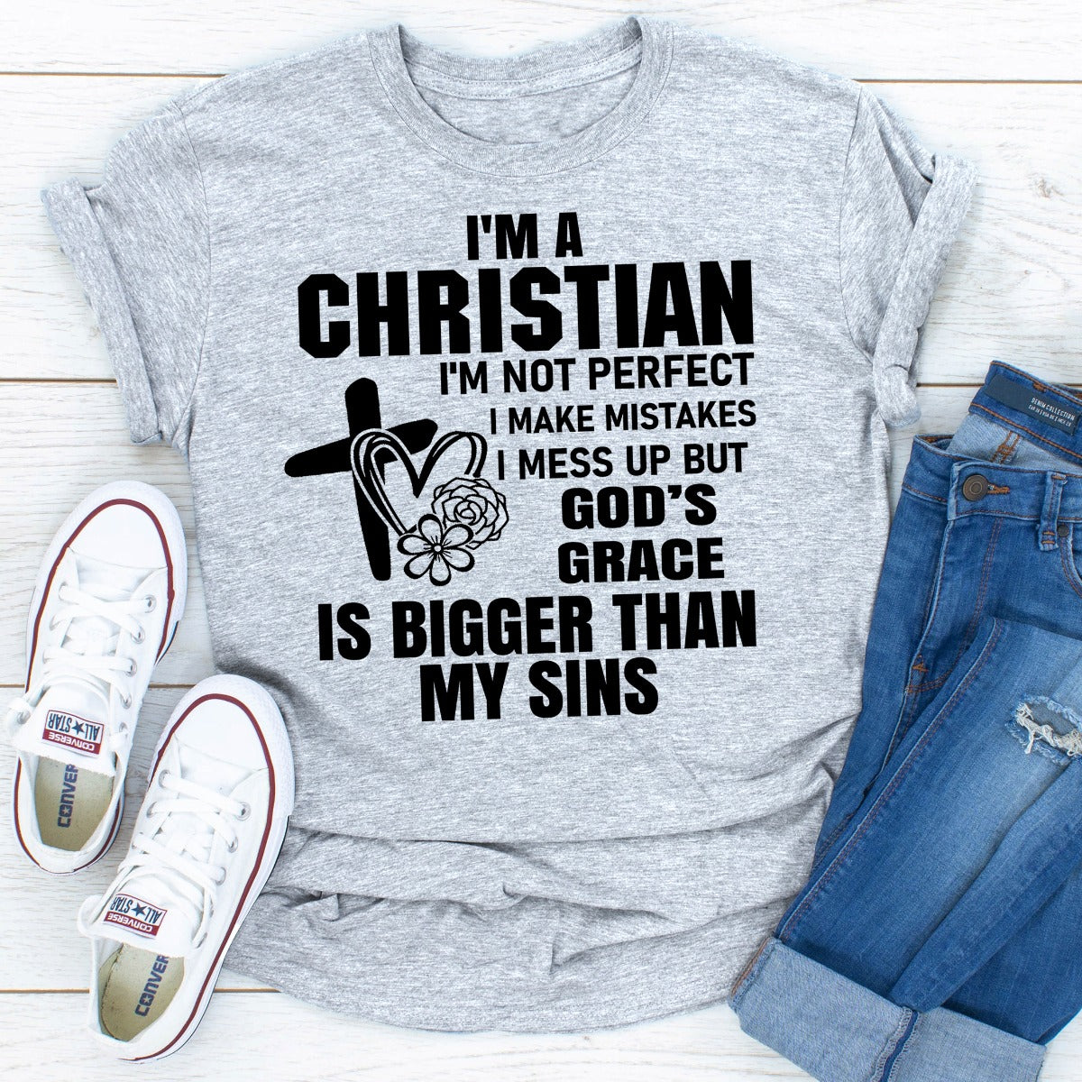 I'm A Christian T-Shirt shopmerchmallow I'm A Christian T-Shirt