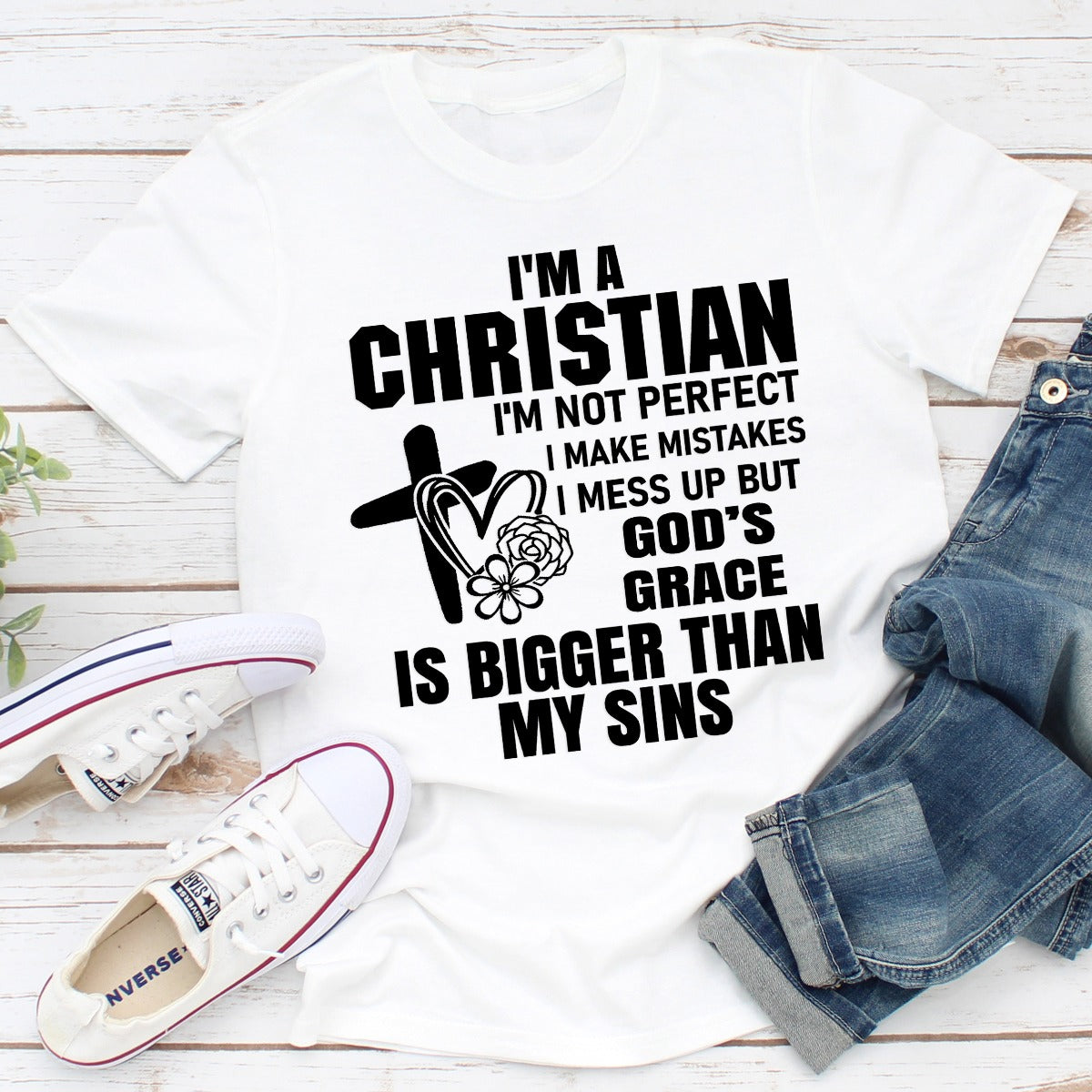 I'm A Christian T-Shirt shopmerchmallow I'm A Christian T-Shirt