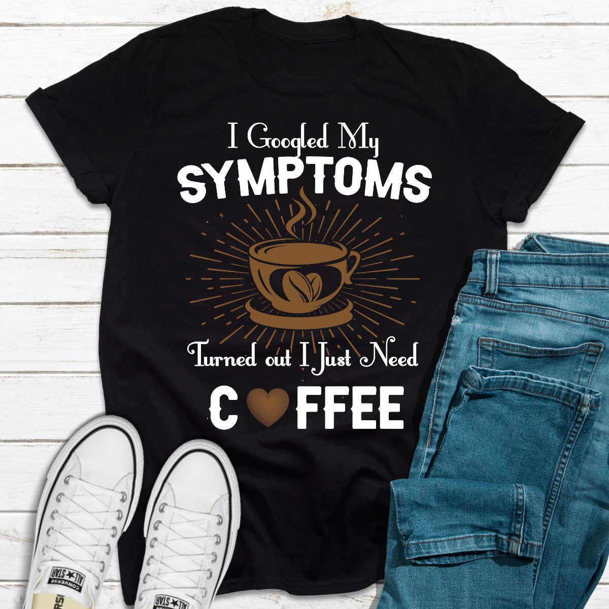 I Googled My Symptoms T-Shirt shopmerchmallow I Googled My Symptoms T-Shirt