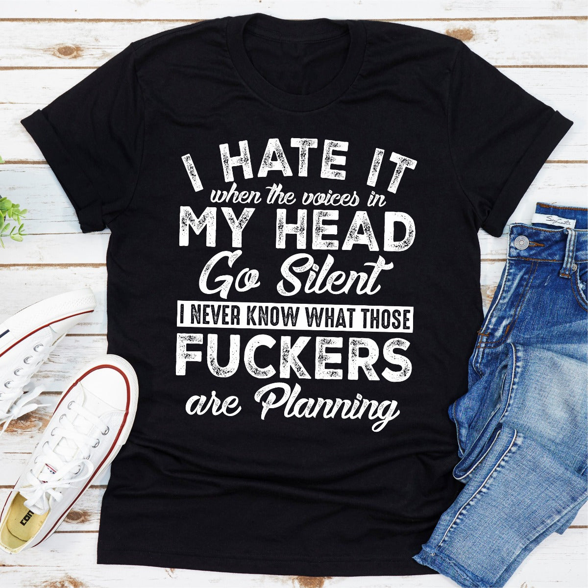 I Hate It When The Voices In My Head Go Silent T-Shirt shopmerchmallow I Hate It When The Voices In My Head Go Silent T-Shirt