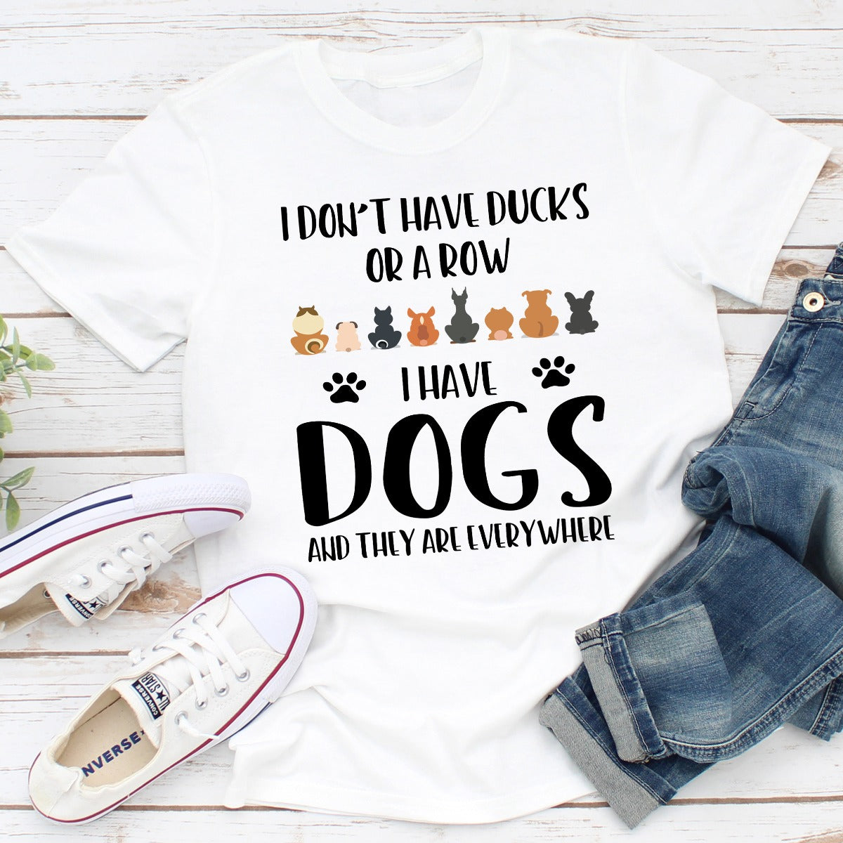 I Don't Have Ducks Or A Row T-Shirt shopmerchmallow I Don't Have Ducks Or A Row T-Shirt