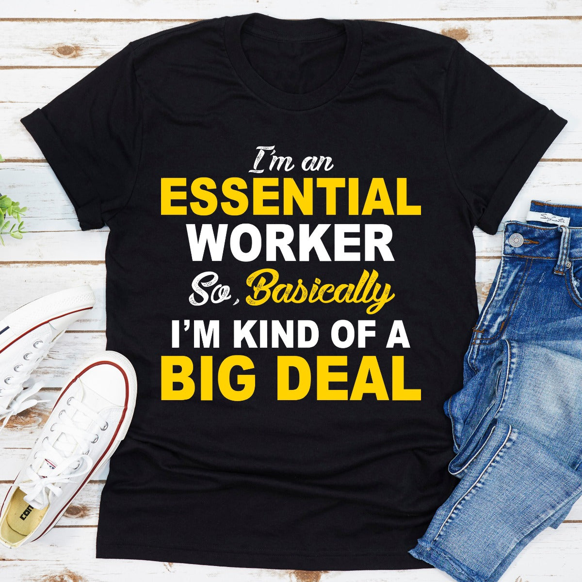 I'm An Essential Worker T-Shirt shopmerchmallow I'm An Essential Worker T-Shirt