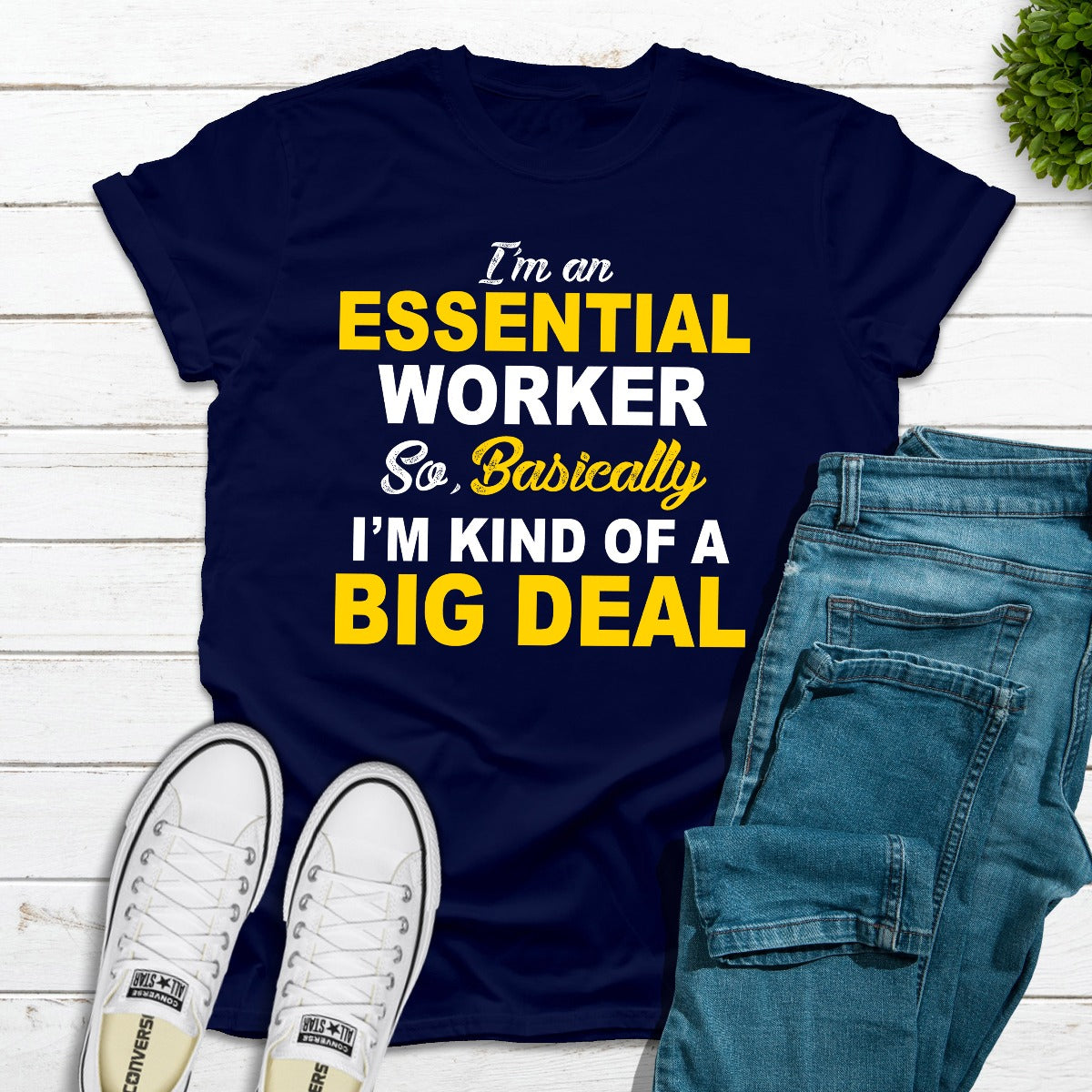 I'm An Essential Worker T-Shirt shopmerchmallow I'm An Essential Worker T-Shirt