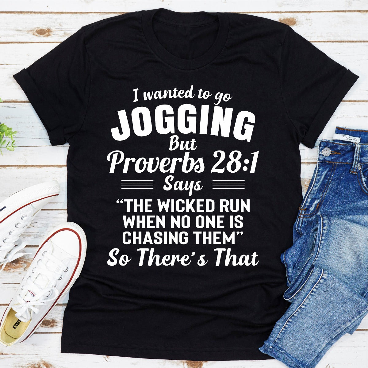 I Wanted To Go Jogging T-Shirt shopmerchmallow I Wanted To Go Jogging T-Shirt